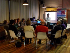 Een van de workshops